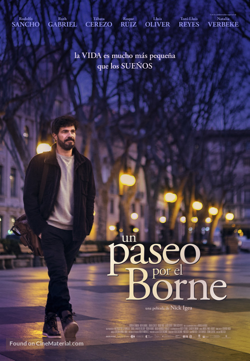 Un paseo por el Borne - Spanish Movie Poster