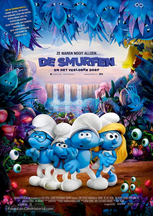 Smurfs: The Lost Village - Dutch Movie Poster