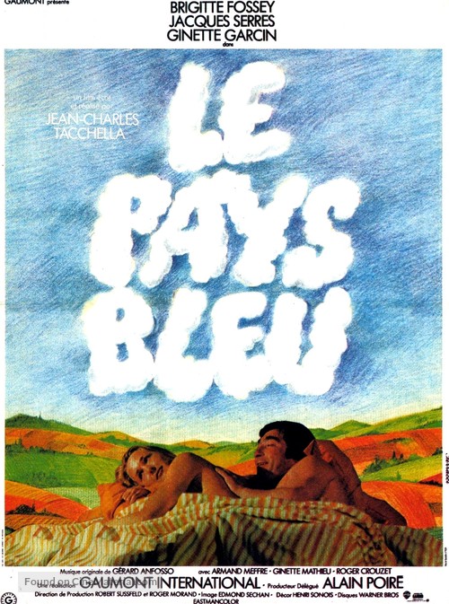 Le pays bleu - French Movie Poster