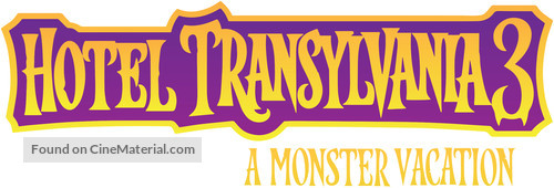 Hotel Transylvania 3: Summer Vacation - British Logo