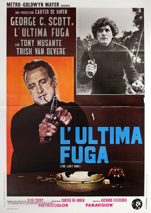 The Last Run - Italian Movie Poster