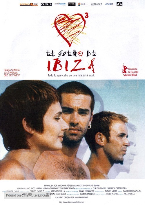 Sue&ntilde;o de Ibiza, El - Spanish Movie Poster