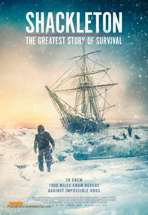 Shackleton: The Greatest Story of Survival - Australian Movie Poster