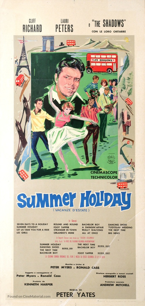 Summer Holiday - Italian Movie Poster