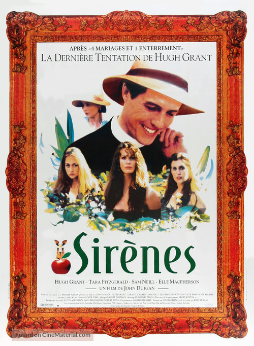 Sirens - French Movie Poster