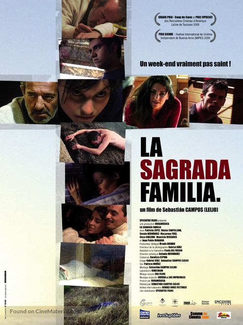 La sagrada familia - French Movie Poster