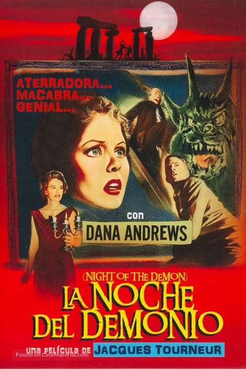 Night of the Demon - Spanish Movie Cover