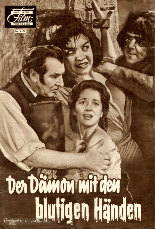Blood of the Vampire - German poster