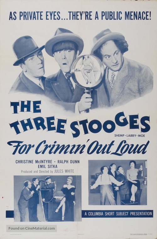 For Crimin&#039; Out Loud - Movie Poster