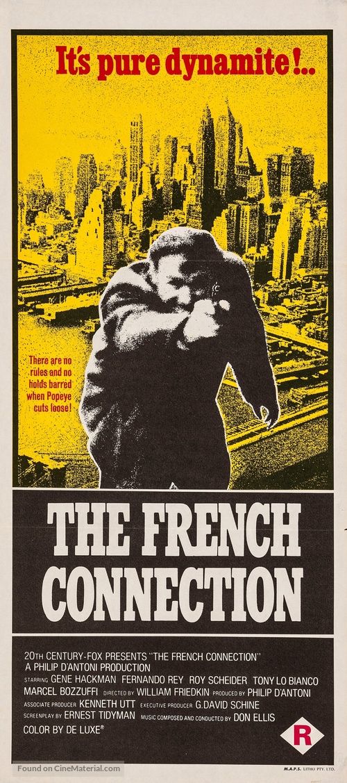 The French Connection - Australian Movie Poster