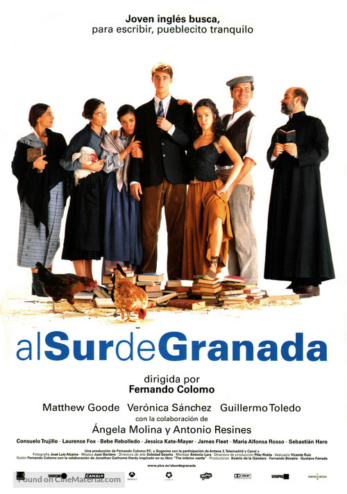 Al sur de Granada - Spanish Movie Poster