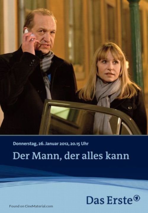 Der Mann, der alles kann - German Movie Cover
