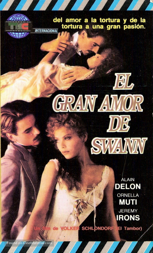 Un amour de Swann - Argentinian VHS movie cover