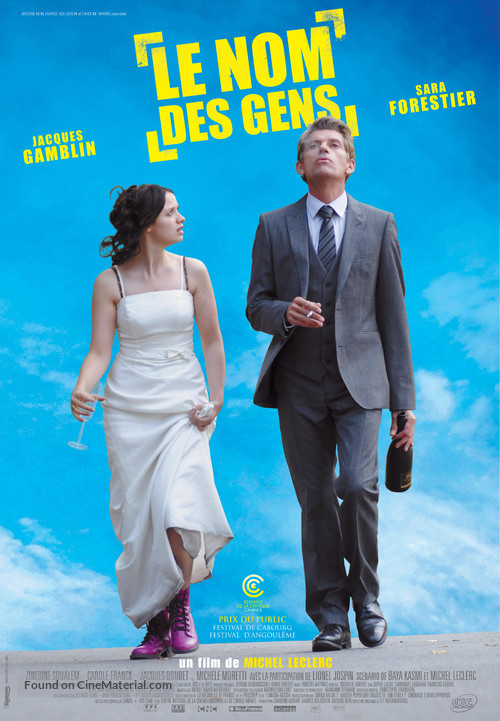 Le nom des gens - French Movie Poster