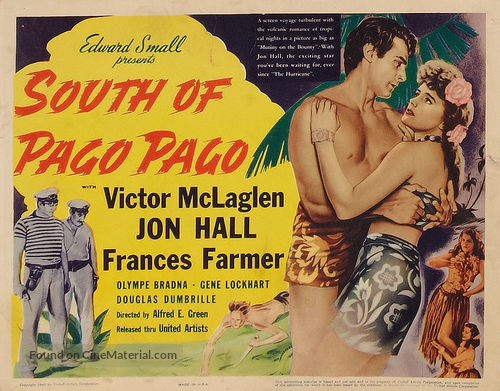 South of Pago Pago - Movie Poster