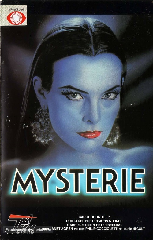 Myst&egrave;re - Italian VHS movie cover