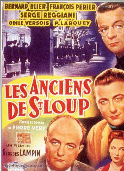 Les anciens de Saint-Loup - Belgian Movie Poster