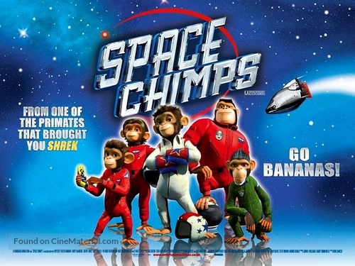 Space Chimps - British Movie Poster