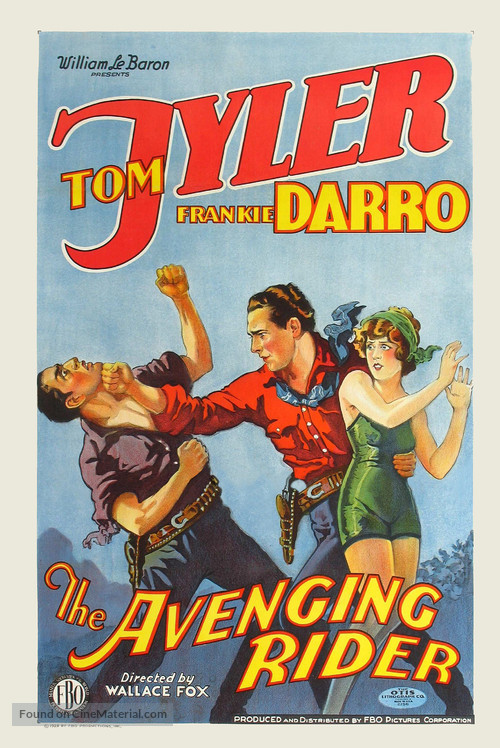 The Avenging Rider - Movie Poster