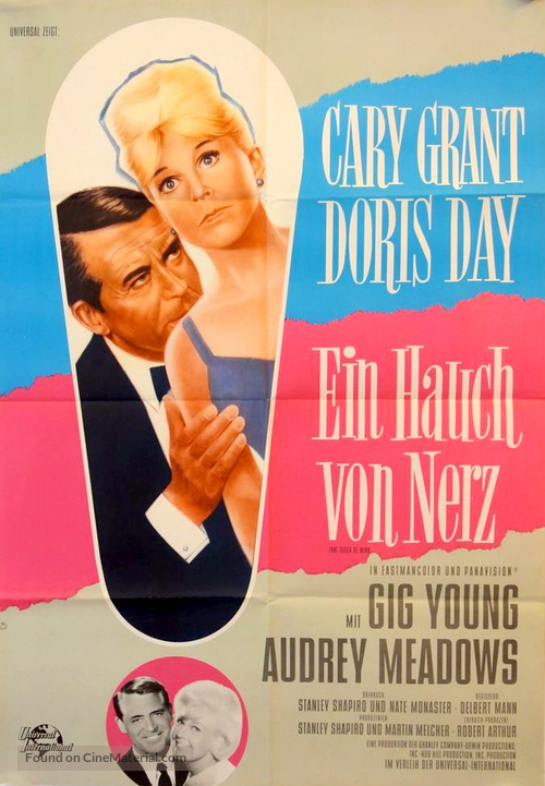 That Touch of Mink - German Movie Poster