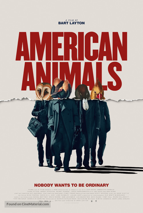 American Animals - British Movie Poster