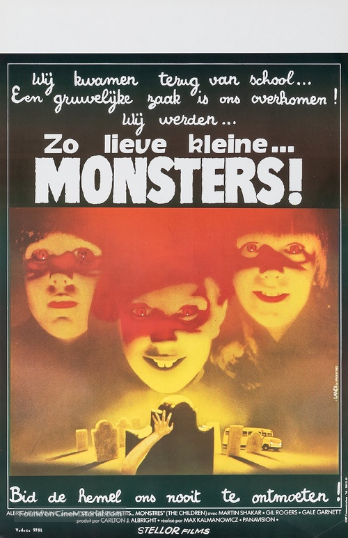 The Children - Belgian Movie Poster