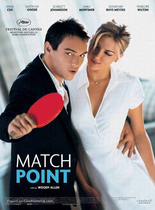 Match Point - Belgian Movie Poster