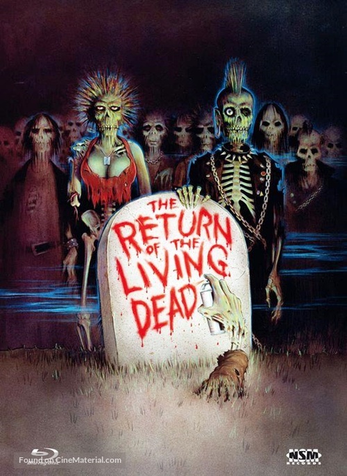 The Return of the Living Dead - Austrian Blu-Ray movie cover