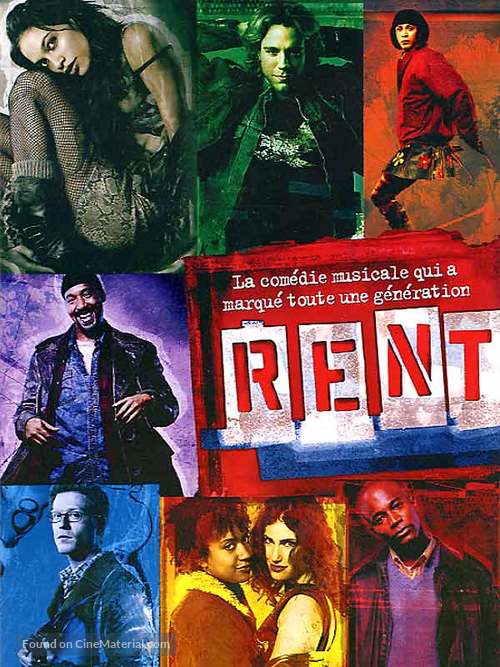 Rent - French poster