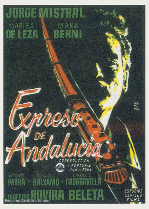 Expreso de Andaluc&iacute;a - Spanish Movie Poster