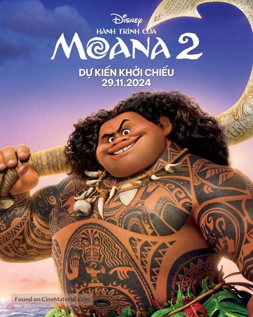 Moana 2 - Vietnamese Movie Poster