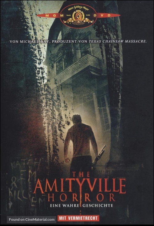 The Amityville Horror - German DVD movie cover