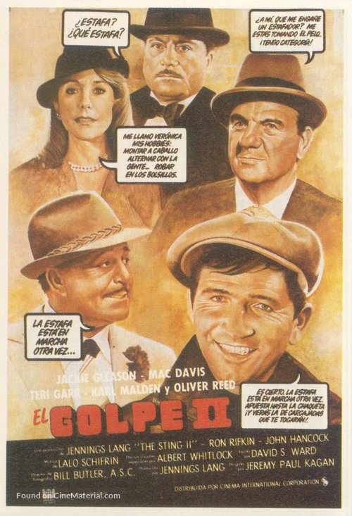 The Sting II - Spanish Movie Poster