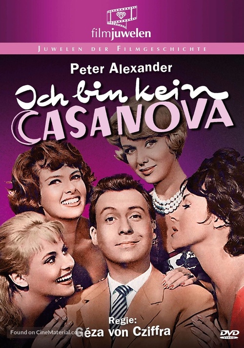 Ich bin kein Casanova - German DVD movie cover