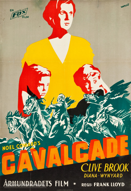 Cavalcade - Swedish Movie Poster