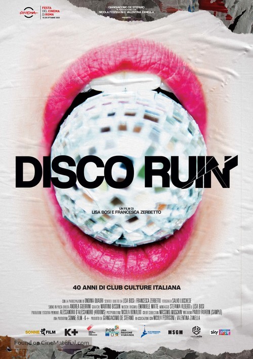 Disco Ruin - Italian Movie Poster