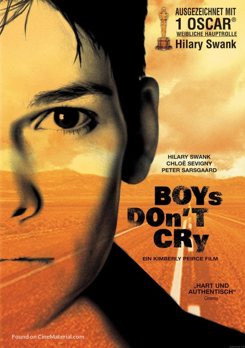 Boys Don&#039;t Cry - German DVD movie cover