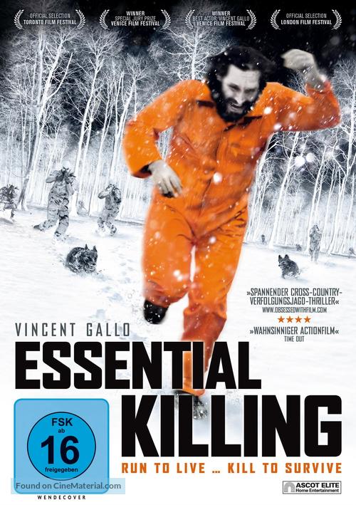 Essential Killing - German DVD movie cover