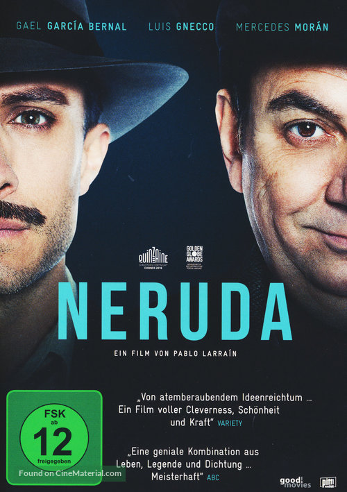 Neruda - German DVD movie cover