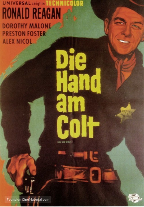 Law and Order - German Movie Poster