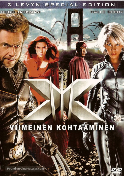 X-Men: The Last Stand - Finnish Movie Cover
