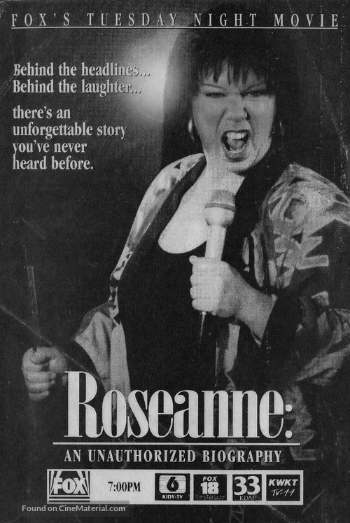 Roseanne: An Unauthorized Biography - Movie Poster