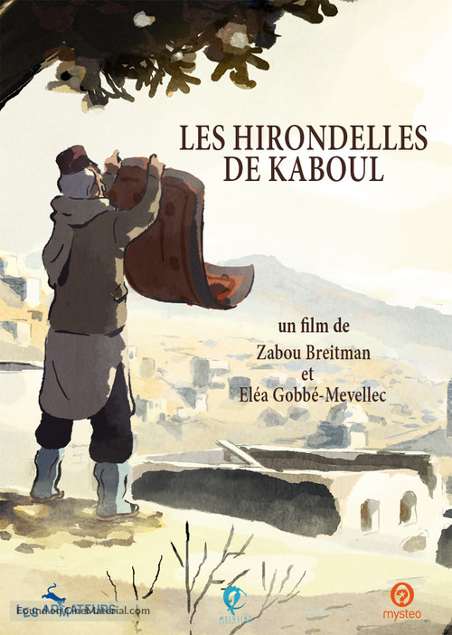 Les hirondelles de Kaboul - French Movie Poster