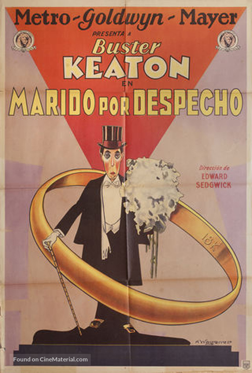 Spite Marriage - Argentinian Movie Poster