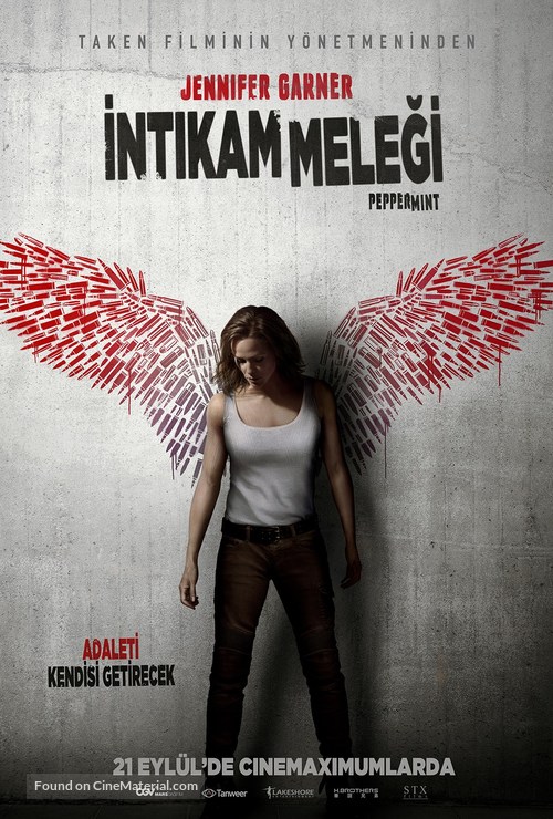 Peppermint - Turkish Movie Poster