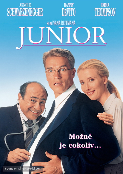 Junior - Czech DVD movie cover
