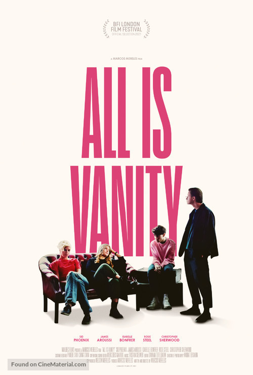 All Is Vanity - British Movie Poster