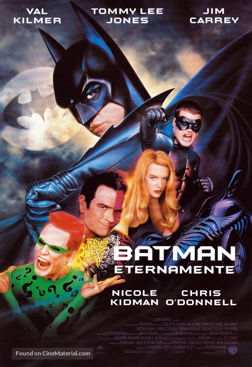 Batman Forever - Brazilian Movie Poster