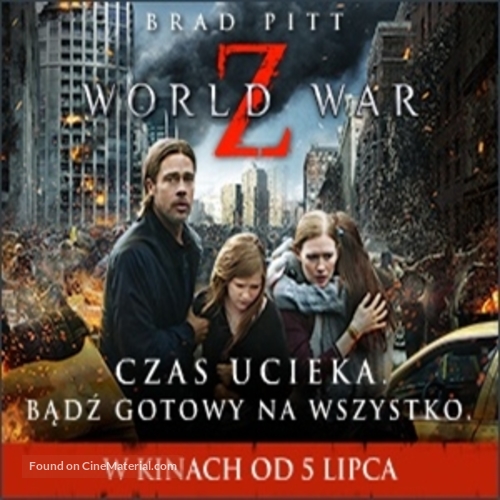 World War Z - Polish Movie Poster