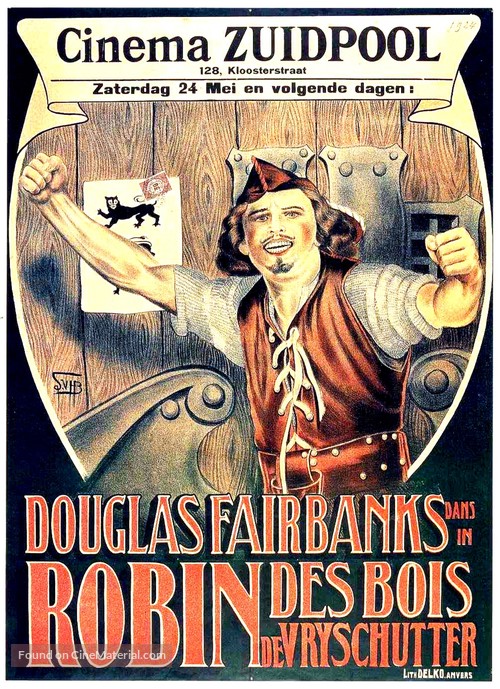 Robin Hood - Belgian Movie Poster